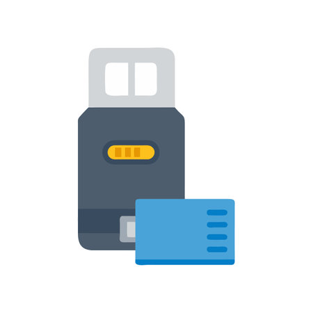 Creative Flash Memory Card Reader Design Icon