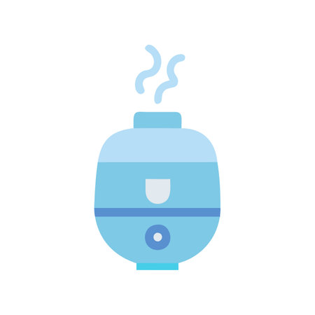 Creative Facial Steamer Design Iconのイラスト素材