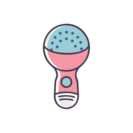 Facial Cleansing Brush Icon for Skincareのイラスト素材