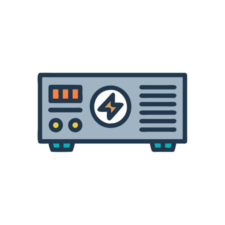 High-Performance Inverter for Renewable Energyのイラスト素材