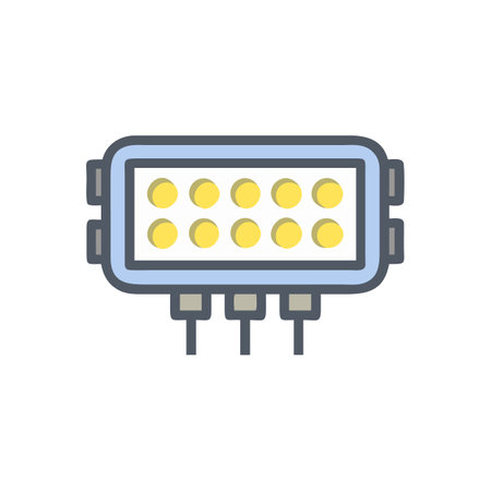 Versatile LED Flash Module for Various Usesのイラスト素材