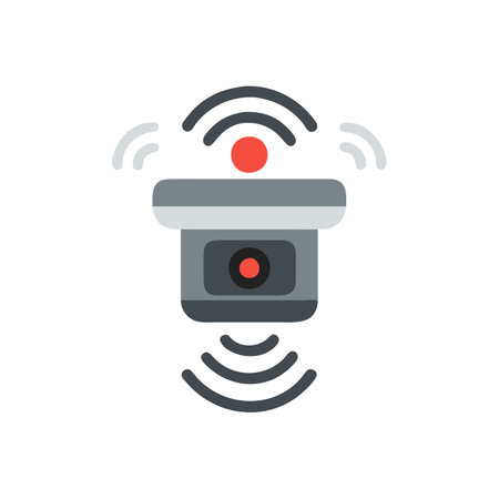 Reliable Infrared Motion Sensor for Securityのイラスト素材