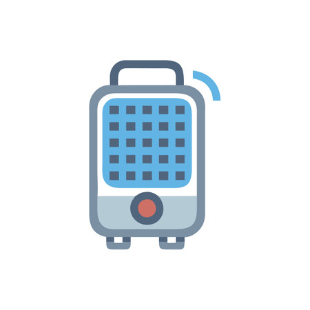 Portable Heater Icon for Warmthのイラスト素材