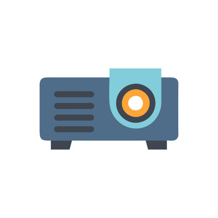 Reliable Projector Icon for Quality Viewingのイラスト素材