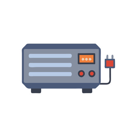 Reliable Power Inverter Icon for Qualityのイラスト素材