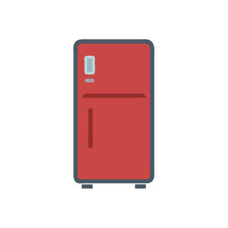 Refrigerator Icon for Food Storageのイラスト素材