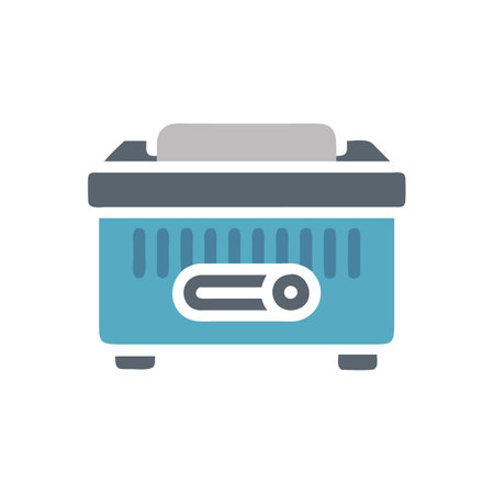 Innovative Ultrasonic Cleaner Iconのイラスト素材
