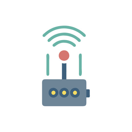 Compact WiFi Extender Icon for Home