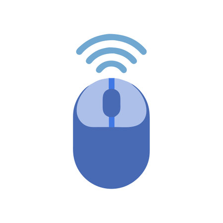Ergonomic Wireless Mouse for Comfortable Useのイラスト素材