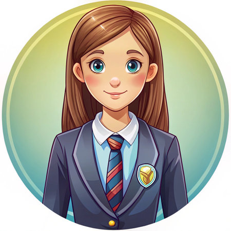 Illustration of kids education activityの写真素材