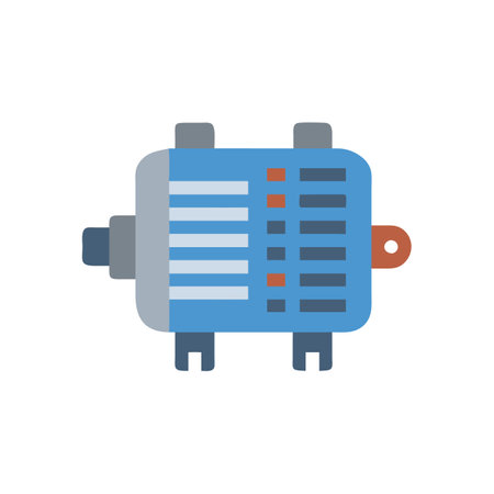 Creative Vehicle Alternator Illustrationのイラスト素材