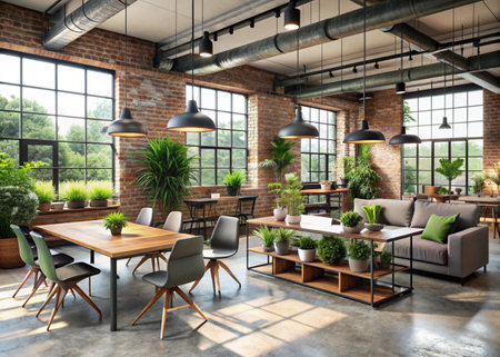 Commercial interior designの写真素材