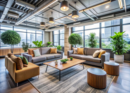 Commercial interior designの写真素材