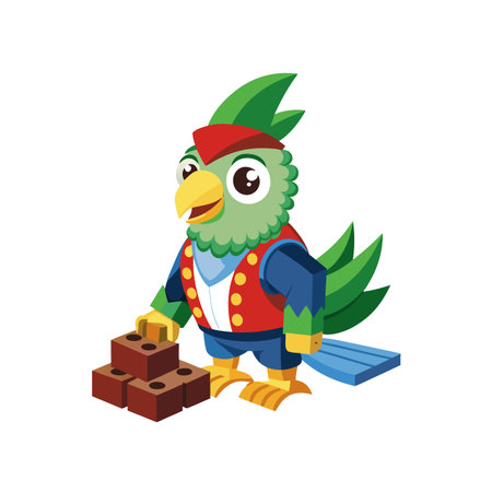 Parrot's Fun LEGO Building Adventure