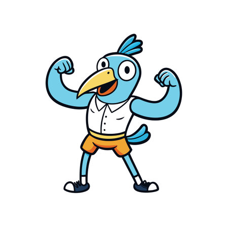 Cheeky Toucan's Concert Journeyのイラスト素材