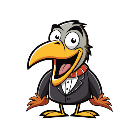 Toucan Enduring Through Embroideryのイラスト素材