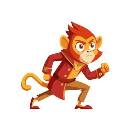 Monkey's Unwell Graphic Design Experienceのイラスト素材
