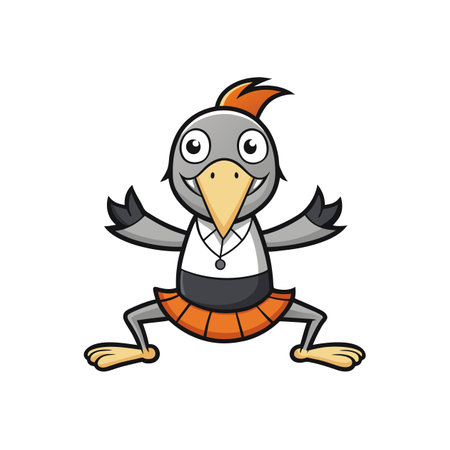 Cheeky Toucan's Refreshing Yoga Sessionのイラスト素材