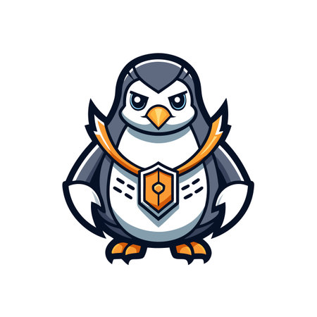 Illustration of Weary Penguin Tattooingのイラスト素材