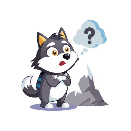 Husky's Challenging Mountaineering Adventure