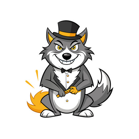 Husky's Creative Embroidery Projectのイラスト素材