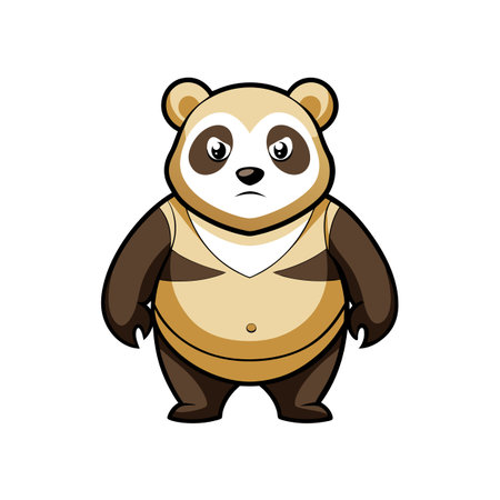 Panda's Exciting Day of Inline Skatingのイラスト素材