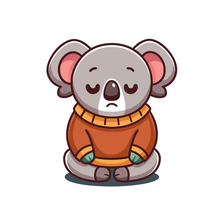 Koala Creating Art in Dreamsのイラスト素材