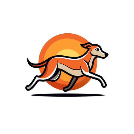 Playful Cartoon Dog with Car Designのイラスト素材