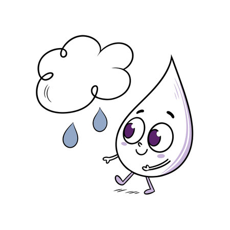 Whimsical Cloud Creature in the Skyのイラスト素材