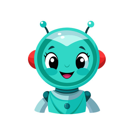 Playful Space Explorer Cartoonのイラスト素材