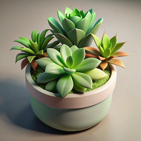 House plant realistic photographyの写真素材