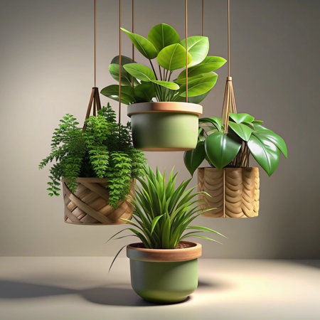 House plant realistic photographyの写真素材
