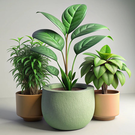 House plant realistic photographyの写真素材