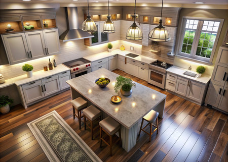 Residential Interior Designの写真素材