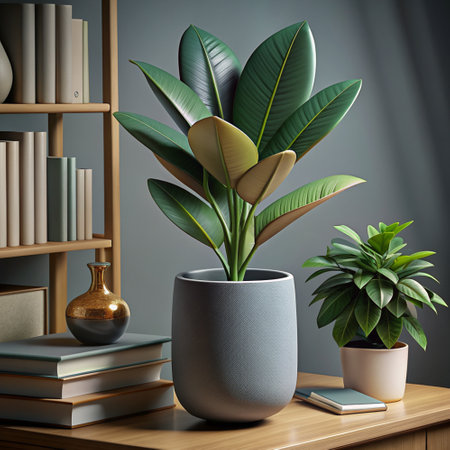 House plant realistic photographyの写真素材