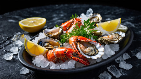 Food dish photographyの写真素材