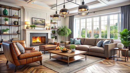 Residential Interior Designの写真素材