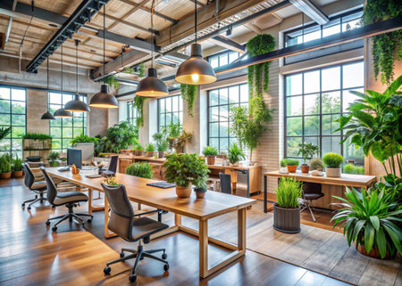 Sustainable and eco-friendly interior designの写真素材