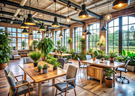 Sustainable and eco-friendly interior designの写真素材