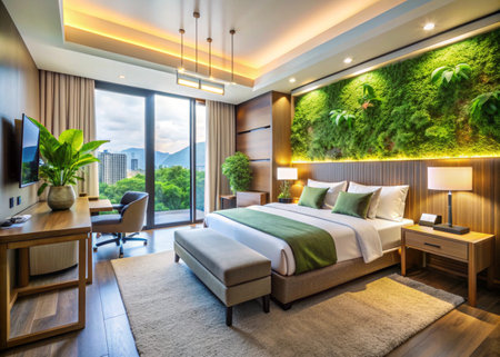Sustainable and eco-friendly interior designの写真素材