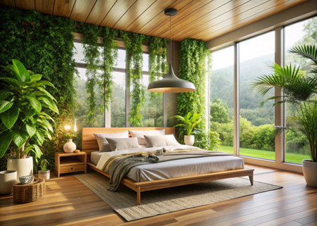 Sustainable and eco-friendly interior designの写真素材