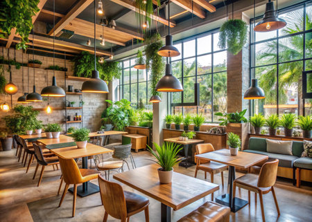 Sustainable and eco-friendly interior designの写真素材