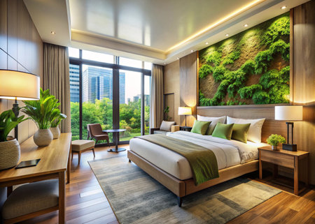 Sustainable and eco-friendly interior designの写真素材