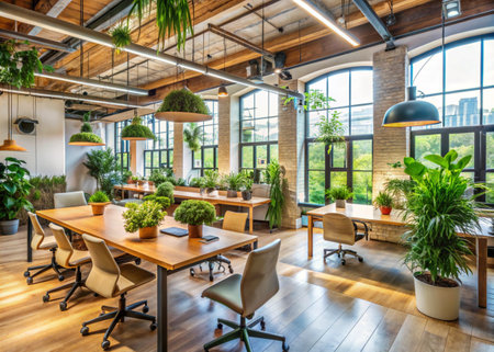 Sustainable and eco-friendly interior designの写真素材