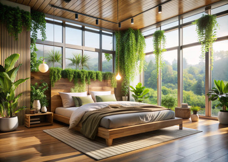 Sustainable and eco-friendly interior designの写真素材