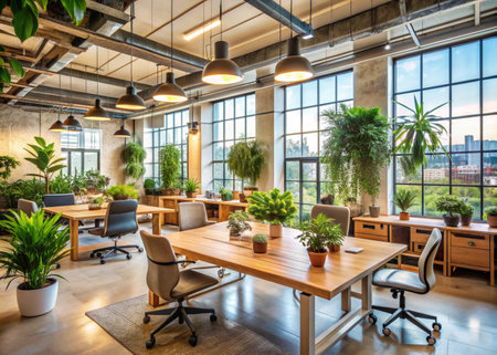 Sustainable and eco-friendly interior designの写真素材