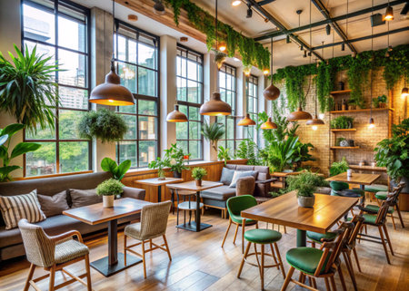 Sustainable and eco-friendly interior designの写真素材
