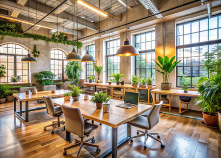 Sustainable and eco-friendly interior designの写真素材