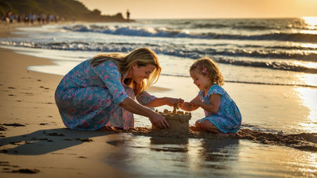 Mother's day concept backgroundの写真素材