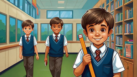 School education activityの写真素材